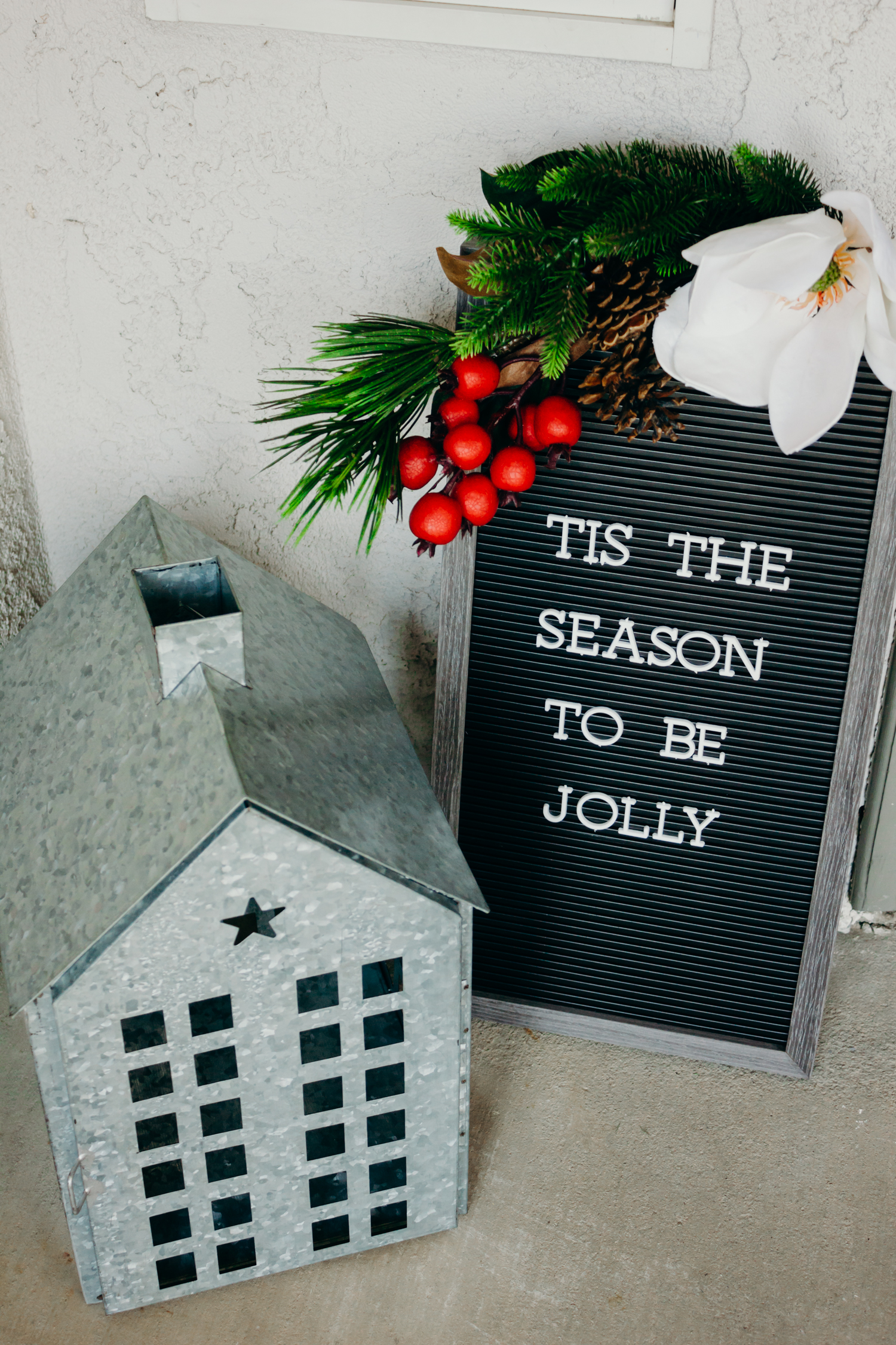 christmas front porch decor ideas