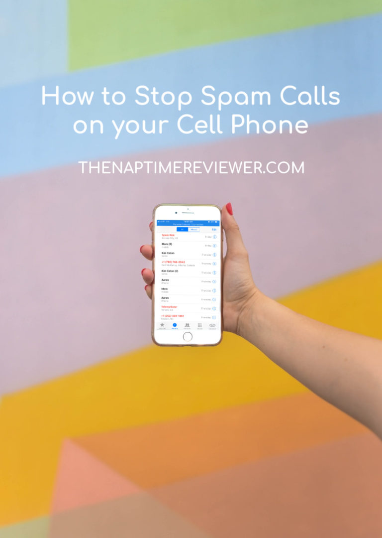 How to stop spam calls on your cell phone.