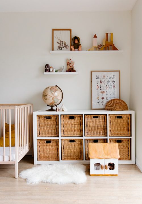 minimalistic kids room