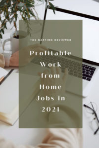 Profitable Work from Home Jobs in 2021