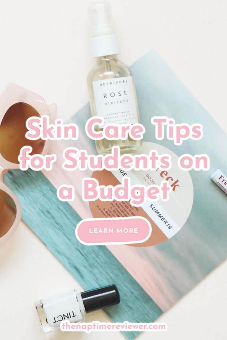 Skin Care Tips for Students on a Budget