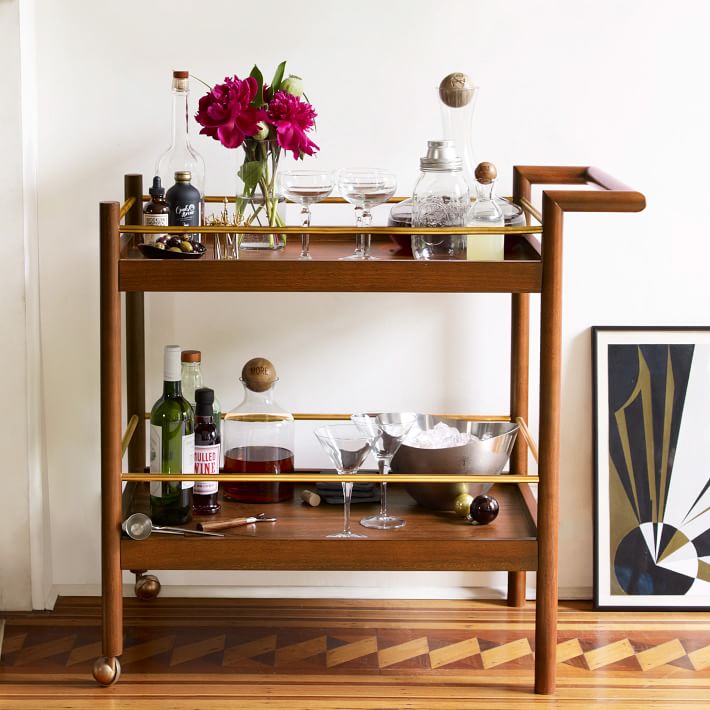 The Perfect Bar Cart: Essentials, Décor, and Snacks from “Damn, Man”