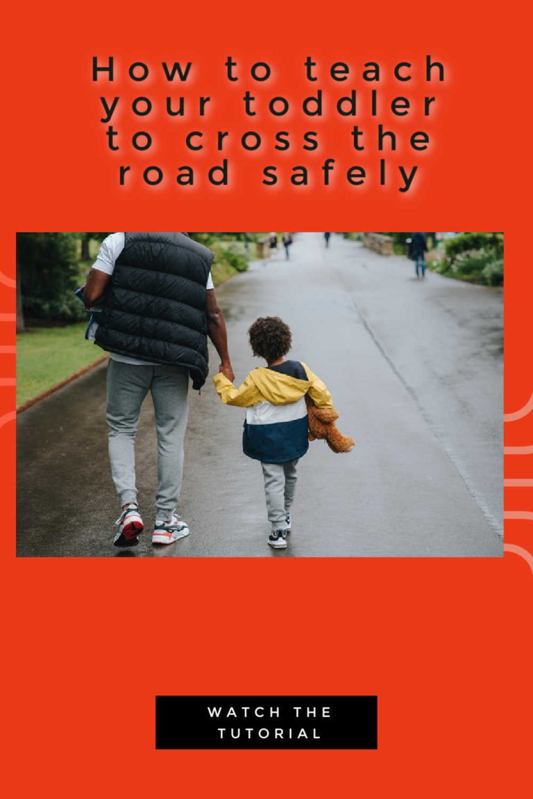 How to teach your toddler to cross the road safely
