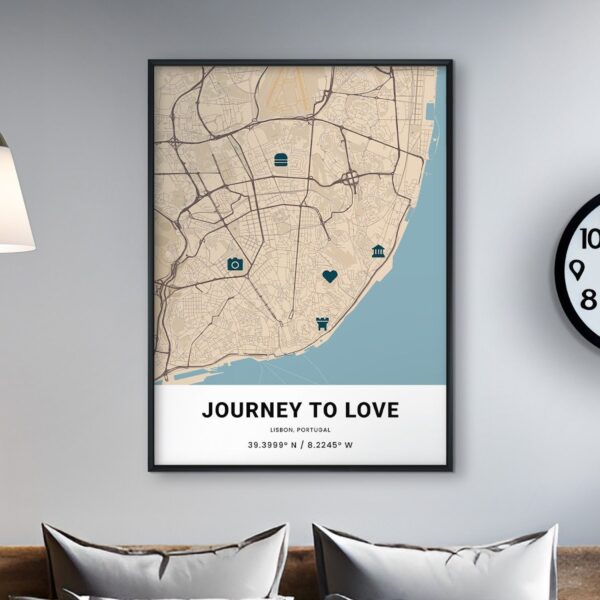 Where We Met Map: A Sentimental Gift from MixPlaces