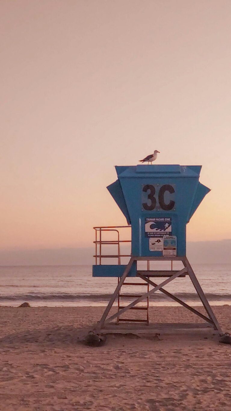 Lifeguards Booth on Coronado Beach