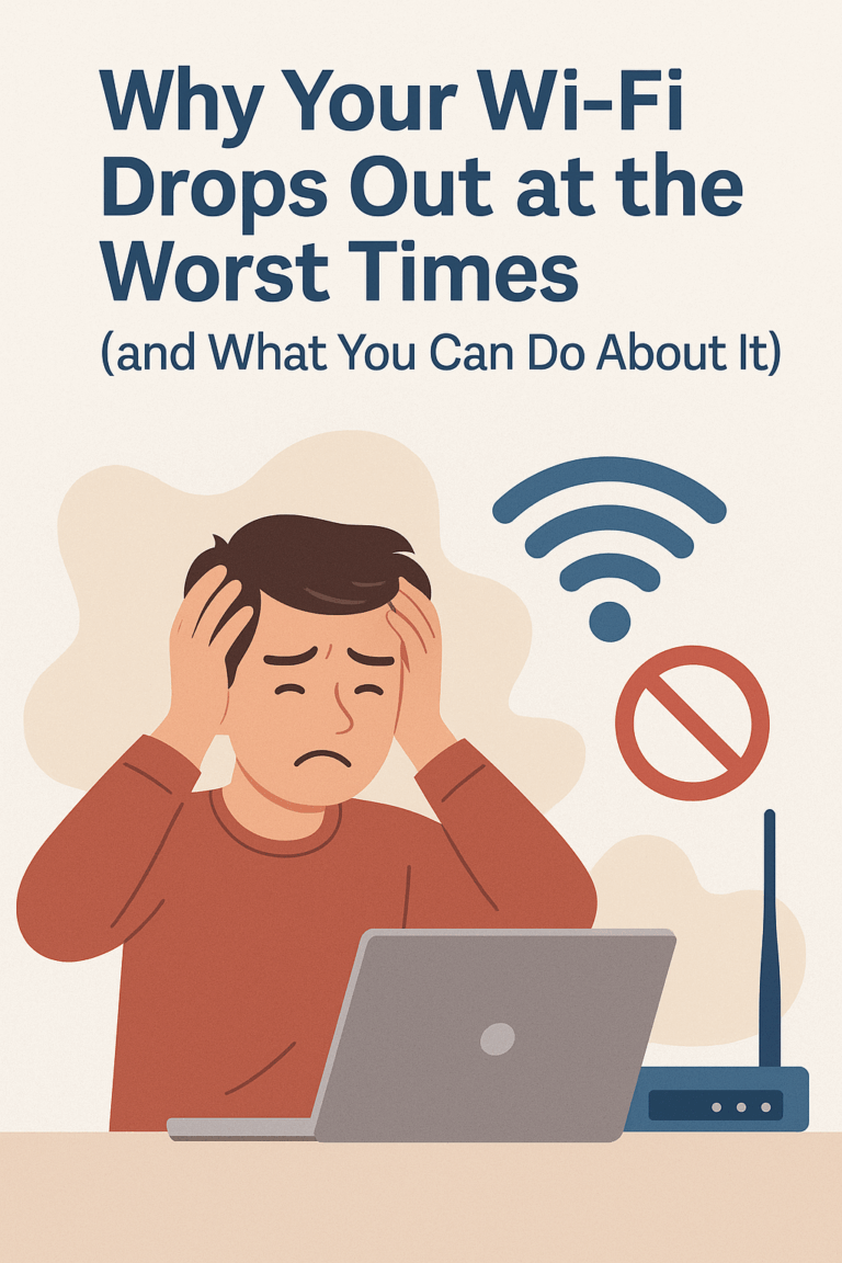 Why Your Wi‑Fi Drops Out at the Worst Times (And What You Can Do About It)