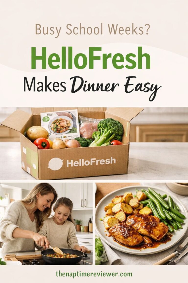 HelloFresh makes dinner easier graphic