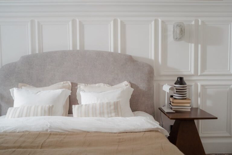 Elegant Made Bed