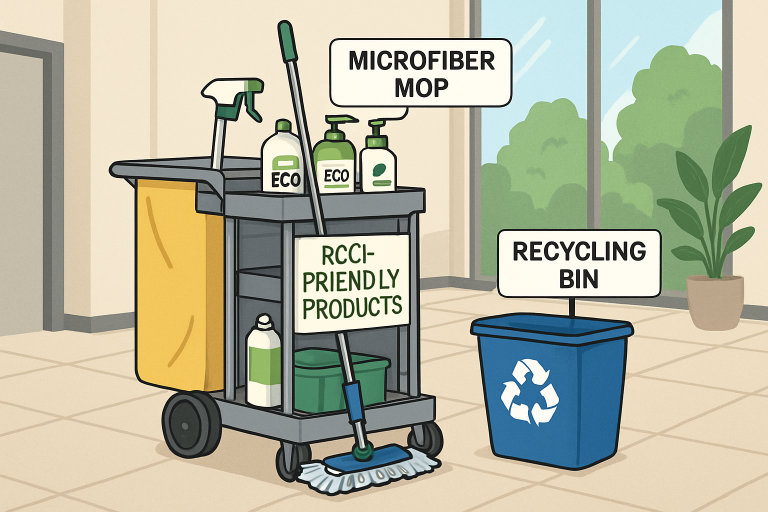 Green Cleaning Best Practices for Commercial Spaces