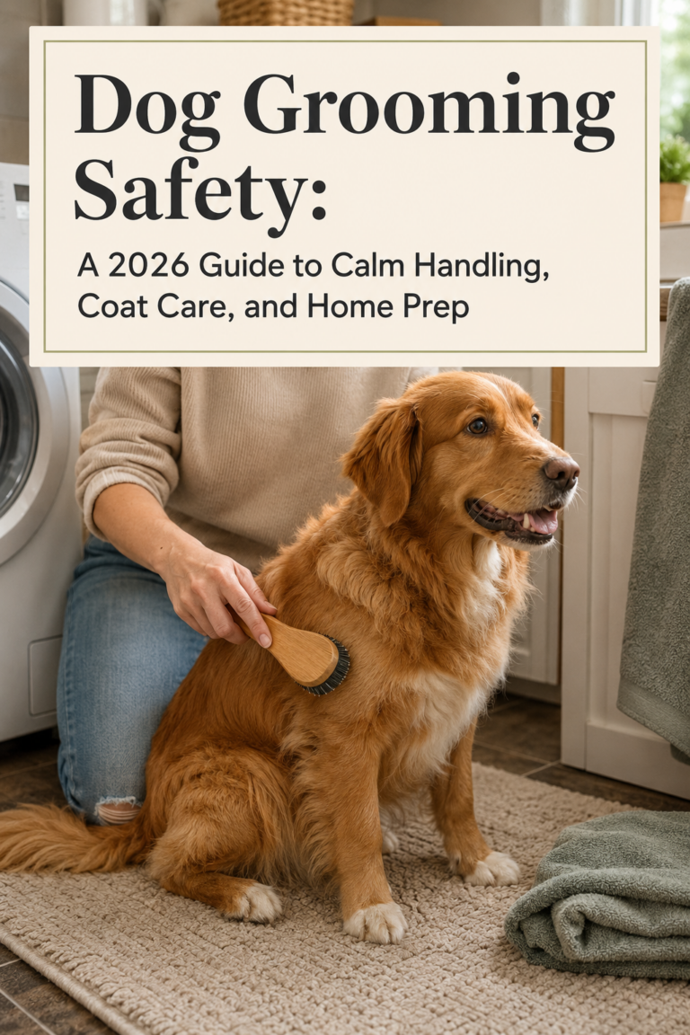 Dog Grooming Safety: A 2026 Guide to Calm Handling, Coat Care, and Home Prep
