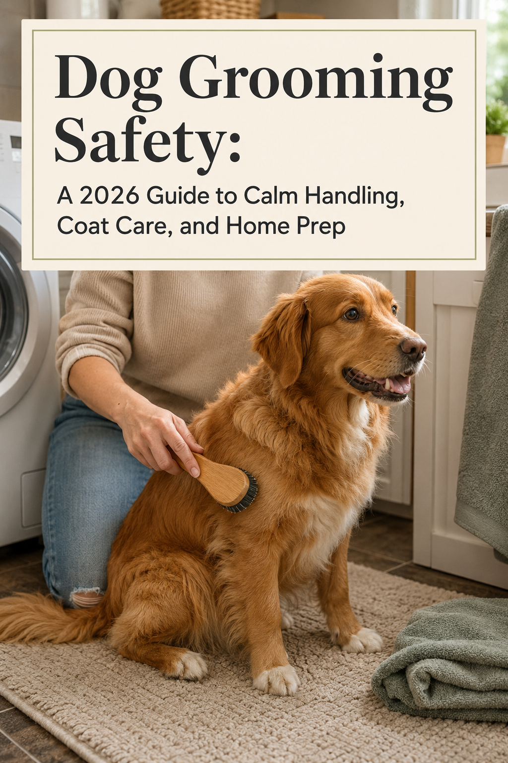 Dog Grooming Safety: A 2026 Guide to Calm Handling, Coat Care, and Home Prep